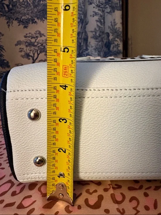 Von Dutch light blue Mini Satchel with Black Eyewing Graphic - Picture 9 of 13